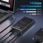 NVMe M.2 Duplicator Dual-Bay Offline Clone Tool-Free, 10Gbps NVMe Docking Station with Cooling Fan,NVMe M.2 SSD Enclosure for NVMe PCIe Size 2230/2242/2260/2280(up to 8TB)