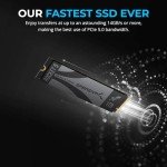 SABRENT Rocket 5 1TB Advanced Performance Internal M.2 PCIe GEN 5 14GB/s X4 NVMe SSD (SB-RKT5-1TB)