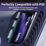fanxiang S880 NVMe SSD 1TB, PCIe 4.0 M.2 2280 Gaming SSD, Seq. Read Speeds UP to 7300MB/s, Internal Solid State Drive for PS5 Enthusiasts, High End Computing, Gaming