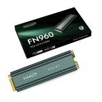 Fikwot FN960 2TB M.2 2280 PCIe Gen4 x4 NVMe 1.4 Internal Solid State Drive with Heatsink - Speeds up to 4800MB/s, Dynamic SLC Cache, Compatible PS5 Internal SSD