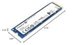 Kingston NV2 2TB M.2 2280 NVMe Internal SSD | PCIe 4.0 Gen 4x4 | Up to 3500 MB/s | SNV2S/2000G