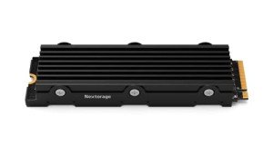 Nextorage Japan NEM-PAB 1TB Internal Solid State Drive, M.2 2280 PCIe Gen4 NVMe with Heatsink, Maximum Transfer Rate Read 7400MB/s Write6100MB/s, comaptible with PS5/PS5 Slim/PS5 Pro, NEM-PAB1TB