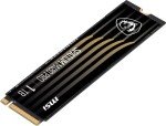 MSI Gaming SPATIUM M480 PRO PCIe 4.0 NVMe M.2 1TB Internal SSD (PCIe Gen4, NVMe 1.4, M.2 2280, Read 7400 MB/S, Write 6000 MB/S, 1TB)