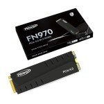 Fikwot FN970 1TB M.2 2280 PCIe Gen4 x4 NVMe 1.4 Internal Solid State Drive with Heatsink - Speeds up to 7,400MB/s, Configure DRAM Cache, Compatible PS5 Internal SSD