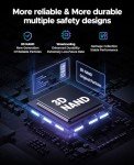 PHIXERO P5000 NVMe SSD 2Tb PCIe Gen 4.0x4 M.2 SSD 2280 Speeds Up to 5,200MB/s Internal Solid State Drive for Laptop All in One PC Desktop Games/Design/Rendering