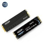 Fikwot FN970 1TB M.2 2280 PCIe Gen4 x4 NVMe 1.4 Internal Solid State Drive with Heatsink - Speeds up to 7,400MB/s, Configure DRAM Cache, Compatible PS5 Internal SSD