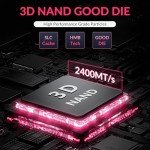 GiGimundo G7400 2TB M.2 PCIe Gen 4.0x4 NVMe SSD – Max 7400MB/s Read, 6800MB/s Write, Ultimate Performance, Ultra Fast Speed for Gamers & Creators