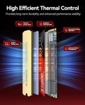 ORICO X7000 2TB NVMe SSD for Gaming, 7400MB/s Read Speed, 17μs Response Time, PCIe Gen 4 Internal Drive, PS5 & PC Compatibility, Comes with Heatsink for Enhanced Cooling and Multitasking