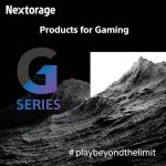 Nextorage Japan NEM-PAB 1TB Internal Solid State Drive, M.2 2280 PCIe Gen4 NVMe with Heatsink, Maximum Transfer Rate Read 7400MB/s Write6100MB/s, comaptible with PS5/PS5 Slim/PS5 Pro, NEM-PAB1TB