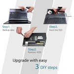 SP Silicon Power 4TB SSD 3D NAND A55 SLC Cache Performance Boost SATA III 2.5'' 7mm (0.28'') Internal Solid State Drive (SP004TBSS3A55S25)