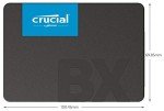 Crucial BX500 4TB 3D NAND SATA 2.5-Inch Internal SSD, up to 540MB/s - CT4000BX500SSD1, Solid State Drive