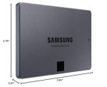SAMSUNG 870 QVO SATA III SSD 8TB 2.5" Internal Solid State Drive, Upgrade Desktop PC or Laptop Memory and Storage for IT Pros, Creators, Everyday Users, MZ-77Q8T0B