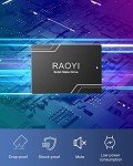 RAOYI 2TB Internal SSD SATA III 6Gb/s 2.5”Solid State Drive 3D NAND Flash Advanced SSD Hard Drive Up to 550MB/s SATA 3 SSD Upgrade Performance for PC Laptop