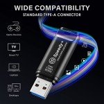 AXE MEMORY Portable SSD 500GB Solid State USB Drive, USB 3.2 Gen2 UASP SuperSpeed+. Optimal Speeds Up to 600MB/s Read, 500MB/s Write - Speedy+