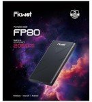 Fikwot 1TB External SSD, Portable SSD, Up to 2000MB/s, USB 3.2 Gen2x2 External Solid State Drives, Compatible with Smart TV, PS5/PS4(Pro), iPhone 15/16, Xbox, Mac & Windows and Other Devices(FP80)