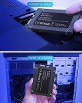 RAOYI 2TB Internal SSD SATA III 6Gb/s 2.5”Solid State Drive 3D NAND Flash Advanced SSD Hard Drive Up to 550MB/s SATA 3 SSD Upgrade Performance for PC Laptop