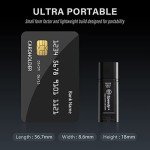 AXE MEMORY Portable SSD 500GB Solid State USB Drive, USB 3.2 Gen2 UASP SuperSpeed+. Optimal Speeds Up to 600MB/s Read, 500MB/s Write - Speedy+