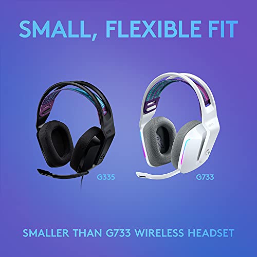 Logitech G335 Wired Gaming Headset - Lightweight Comfort