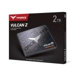TEAMGROUP T-Force Vulcan Z 2TB SLC Cache 3D NAND TLC 2.5 Inch SATA III Internal Solid State Drive SSD (R/W Speed up to 550/500 MB/s) T253TZ002T0C101