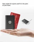 HP P500 1TB USB-C External Solid State Drive USB 3.2 Gen 1 Type C SSD Up to 420MB/s SSD External Hard Drive Laptop Storage - 1F5P4AA#ABC