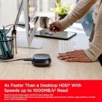 SanDisk 4TB Desk Drive SSD – Desktop External Solid State Drive, Up to 1000MB/s, USB-C, USB 3.2 Gen 2 - SDSSDT40-4T00-NA25