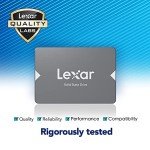 Lexar 2TB NS100 SSD 2.5” SATA III Internal Solid State Drive, Up to 550MB/s Read, Gray (LNS100-2TRBNA)