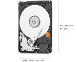 Western Digital 2TB WD Blue Mobile Hard Drive HDD - 5400 RPM, SATA 6 Gb/s, 128 MB Cache, 2.5" - WD20SPZX