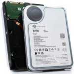 Seagate Exos 22TB SATA HDD 6Gb/s 7200RPM 3.5-inch Enterprise Hard Drive (ST22000NM000C) (Renewed)