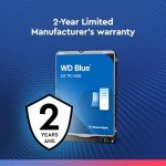 Western Digital 2TB WD Blue Mobile Hard Drive HDD - 5400 RPM, SATA 6 Gb/s, 128 MB Cache, 2.5" - WD20SPZX