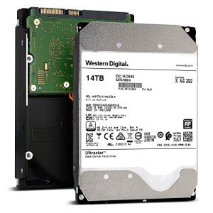 WD Ultrastar DC HC530 14TB 7200RPM SATA 6Gb/s 3.5-inch Enterprise HDD - WUH721414ALE6L4 (Renewed)
