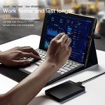 UnionSine 4TB Ultra Slim Portable External Hard Drive USB3.0 HDD Storage Compatible for PC, Desktop, Laptop, Xbox One, Xbox one, PS4(Black) HD2510