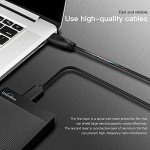 UnionSine 4TB Ultra Slim Portable External Hard Drive USB3.0 HDD Storage Compatible for PC, Desktop, Laptop, Xbox One, Xbox one, PS4(Black) HD2510