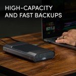 SanDisk Professional 6TB G-Drive Enterprise-Class External Desktop Hard Drive - 7200RPM Ultrastar HDD Inside, USB-C (10Gbps), USB 3.2 Gen 2, Mac Ready - SDPHF1A-006T-NBAAD