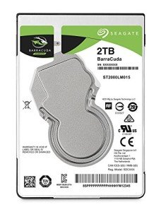 Seagate 2TB BarraCuda SATA 6Gb/s 128MB Cache 2.5-Inch 7mm Internal Hard Drive (ST2000LM015)