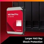 Western Digital 18TB WD Red Pro NAS Internal Hard Drive HDD - 7200 RPM, SATA 6 Gb/s, CMR, 512 MB Cache, 3.5" - WD181KFGX
