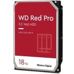 Western Digital 18TB WD Red Pro NAS Internal Hard Drive HDD - 7200 RPM, SATA 6 Gb/s, CMR, 512 MB Cache, 3.5" - WD181KFGX