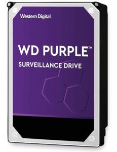 Western Digital 12TB WD Purple Surveillance Internal Hard Drive HDD - SATA 6 Gb/s, 256 MB Cache, 3.5" - WD121PURZ