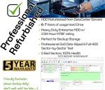 HGST Ultrastar He8 Helium (HUH728080ALE601) 8TB 7200RPM 128MB Cache SATA 6.0Gb/s 3.5in Enterprise Hard Drive (Renewed)
