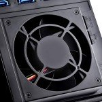 SilverStone Technology FS305-12G Three 5.25" to Five 3.5" hot-swap SATA/SAS Hard Drive cage, up to 12Gbit/s Transfer Rate with All Aluminum Construction, SST-FS305-12G