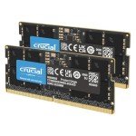 Crucial 64GB DDR5 RAM 5600MHz (or 5200MHz or 4800MHz) Laptop Memory Kit, SODIMM 262-Pin, Compatible with 13th Gen Intel Core and AMD Ryzen 7000 – CT2K32G56C46S5