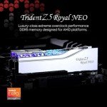 G.SKILL Trident Z5 Royal Neo Series (AMD Expo) DDR5 RAM 32GB (2x16GB) 6000MT/s CL28-36-36-96 1.40V Desktop Computer Memory UDIMM - Silver (F5-6000J2836G16GX2-TR5NS)