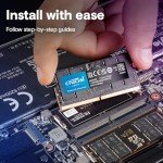 Crucial 64GB DDR5 RAM 5600MHz (or 5200MHz or 4800MHz) Laptop Memory Kit, SODIMM 262-Pin, Compatible with 13th Gen Intel Core and AMD Ryzen 7000 – CT2K32G56C46S5