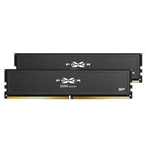 Silicon Power Value Gaming DDR5 32GB (2x16GB) 6000MT/s (PC5-48000) 288-pin CL30 1.35V UDIMM Desktop RAM Computer Memory w/Heatsink SP032GXLWU60AFDEAE