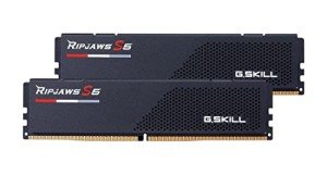 G.SKILL Ripjaws S5 Series (Intel XMP 3.0) DDR5 RAM 64GB (2x32GB) 6000MT/s CL36-36-36-96 1.35V Desktop Computer Memory UDIMM - Matte Black (F5-6000J3636F32GX2-RS5K)