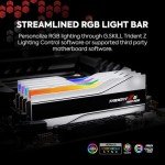 G.SKILL Trident Z5 Neo RGB Series (AMD Expo) DDR5 RAM 64GB (2x32GB) 6000MT/s CL30-36-36-96 1.40V Desktop Computer Memory UDIMM - Matte White (F5-6000J3036G32GX2-TZ5NRW)