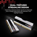 G.SKILL Trident Z5 Neo RGB Series (AMD Expo) DDR5 RAM 64GB (2x32GB) 6000MT/s CL30-36-36-96 1.40V Desktop Computer Memory UDIMM - Matte White (F5-6000J3036G32GX2-TZ5NRW)