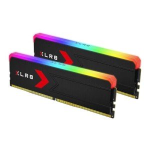 PNY XLR8 Gaming Epic-X RGB™ 32GB (2x16GB) DDR5 RAM 6000MHz CL36-36-36-76 1.35V (XMP/Expo Compatible) Desktop Memory Kit