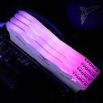 TEAMGROUP T-Force Delta RGB DDR5 Ram 64GB (2x32GB) 6000MHz CL38 Intel XMP 3.0 & AMD Expo Compatible Desktop Memory Module White FF4D564G6000HC38ADC01