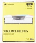 CORSAIR VENGEANCE RGB DDR5 RAM 32GB (2x16GB) 6000MHz CL40 Intel XMP iCUE Compatible Computer Memory - Black (CMH32GX5M2B6000C40)
