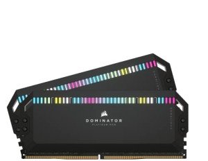 CORSAIR Dominator Platinum RGB DDR5 RAM 64GB (2x32GB) 6800MHz CL40 Intel XMP iCUE Compatible Computer Memory - Black (CMT64GX5M2B6800C40)